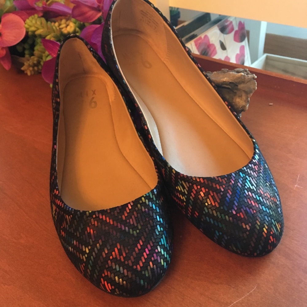 Mix no. 6 Multicolor Ballet Flats